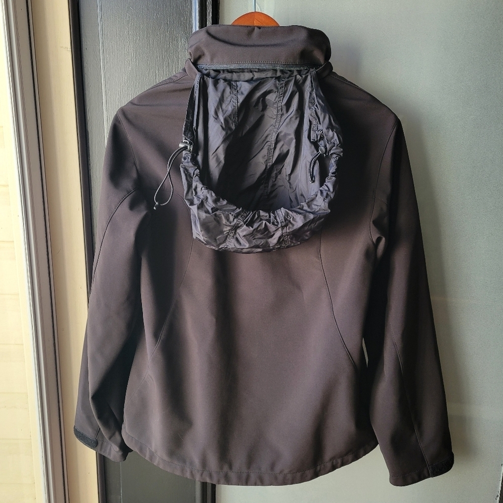 BMW Motorrad Hooded Jacket Sweatshirt Size Medium Men's Full-zip Stand Up Collar - Picture 4 of 13